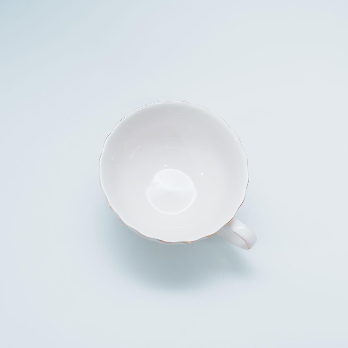 Bone China Floral Tea Cup & Saucer Set with Spoon – 7 oz