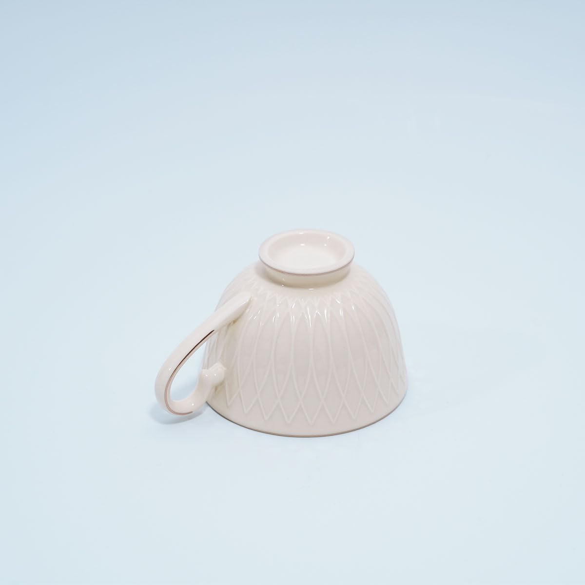 Bone China Floral Tea Cup & Saucer Set with Spoon – 7 oz
