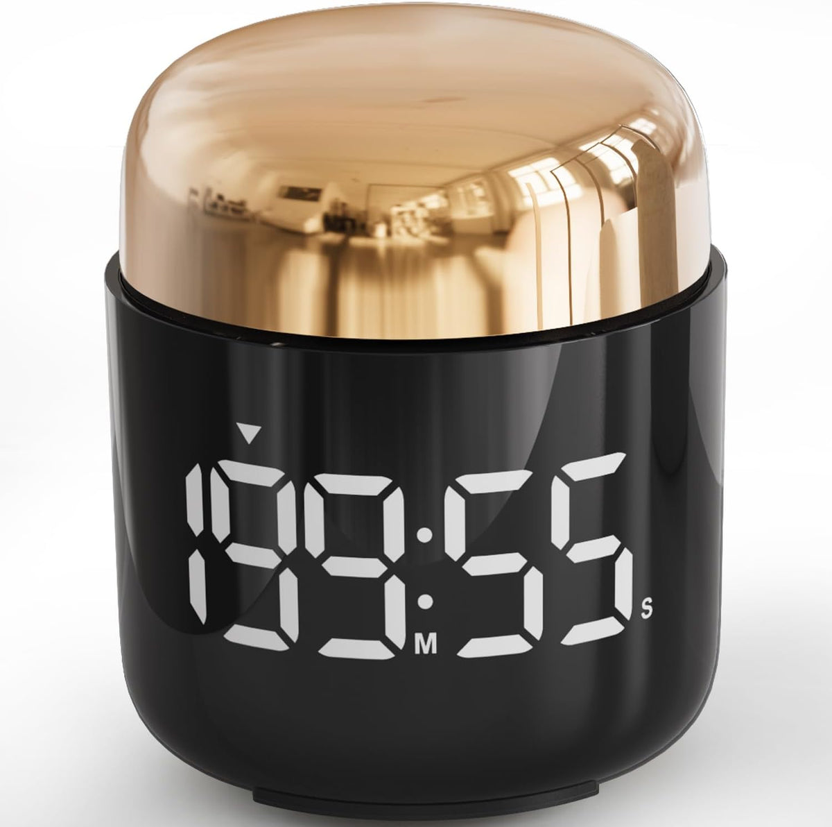LED Countdown & Count-Up Kitchen Timer – Gold