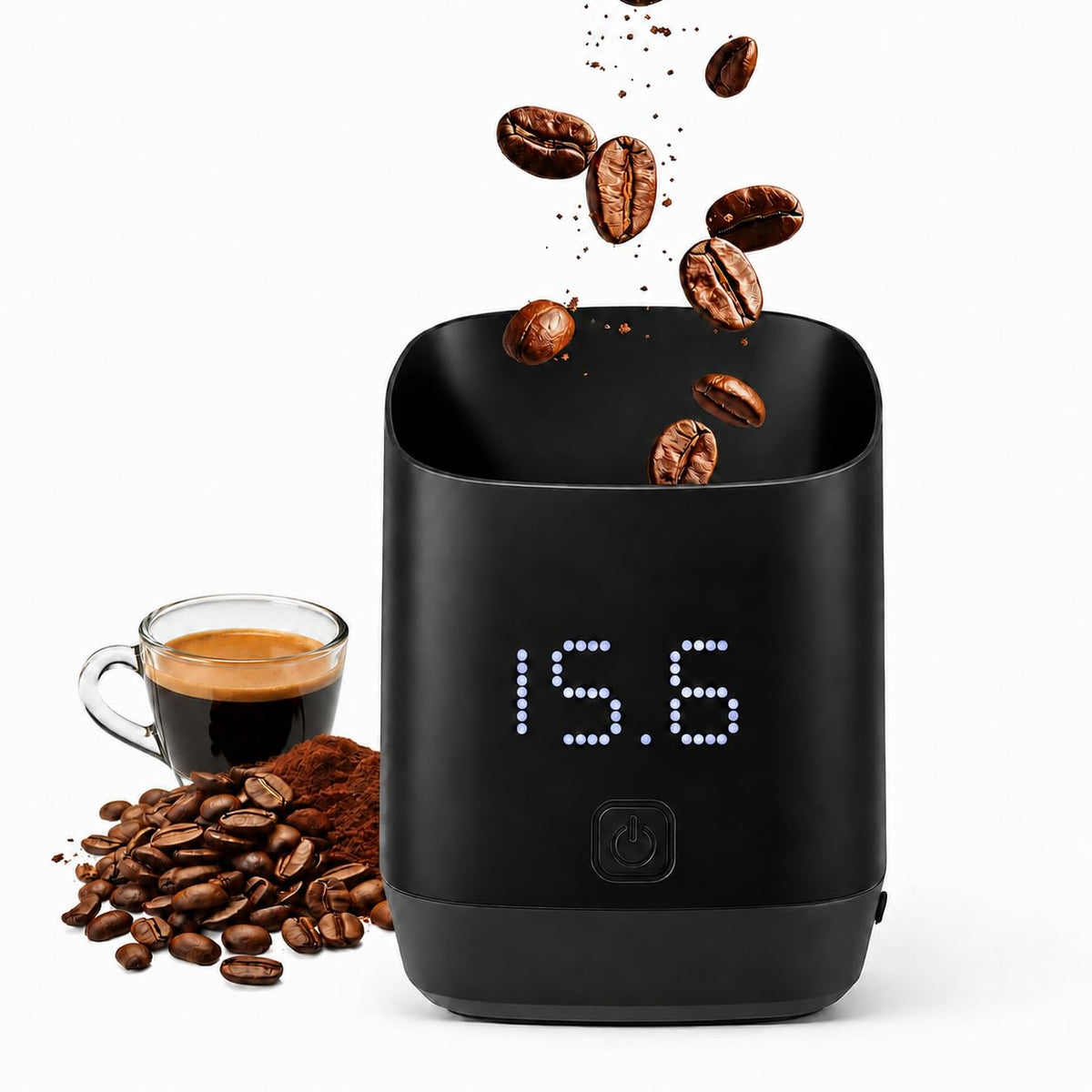 2-in-1 Coffee Scale & Dosing Cup – 0.1g Precision, 500g, USB-C