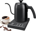 Electric Gooseneck Kettle – ±1°F Temp Control, Brew Timer, 0.6L, 900W