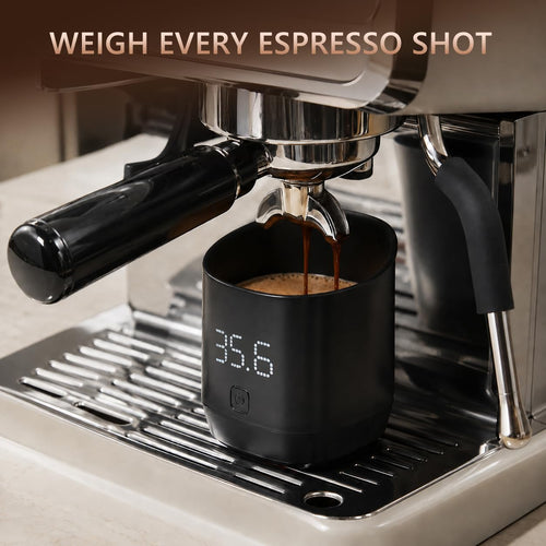 2-in-1 Coffee Scale & Dosing Cup – 0.1g Precision, 500g, USB-C
