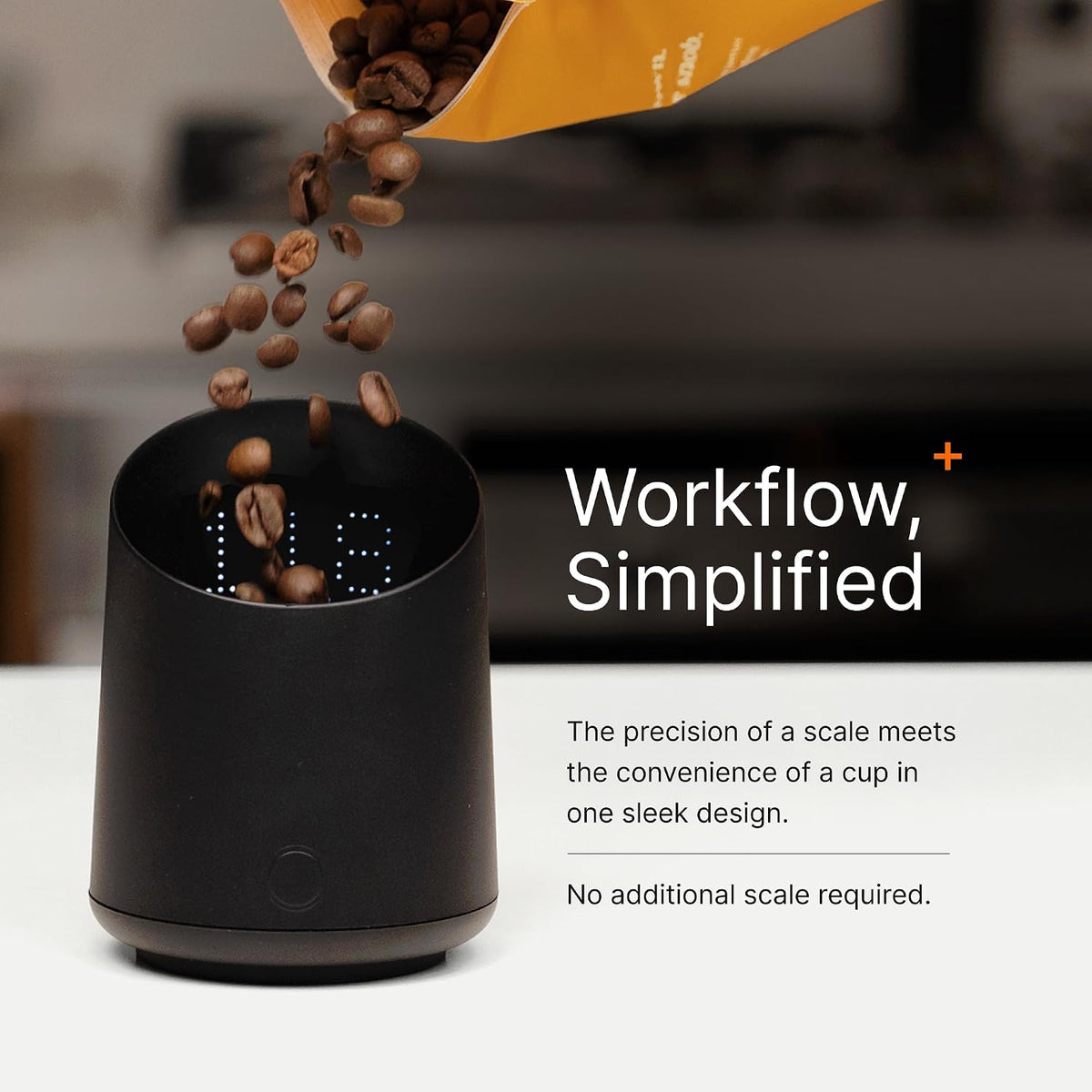 Subminimal SubScale Digital Dosing Cup & Scale – Matte Black, USB-C