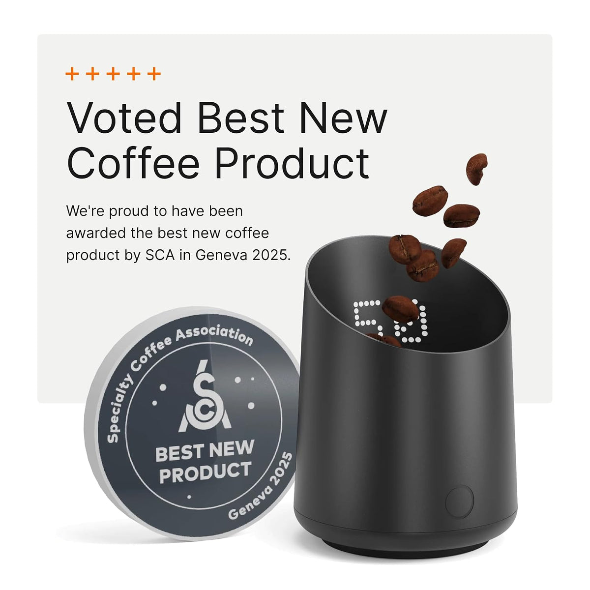 Subminimal SubScale Digital Dosing Cup & Scale – Matte Black, USB-C