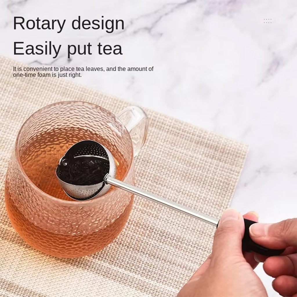 Stainless Steel Tea Ball Infuser Set of 2 – Fine Mesh, Reusable Loose Leaf Tea Strainer