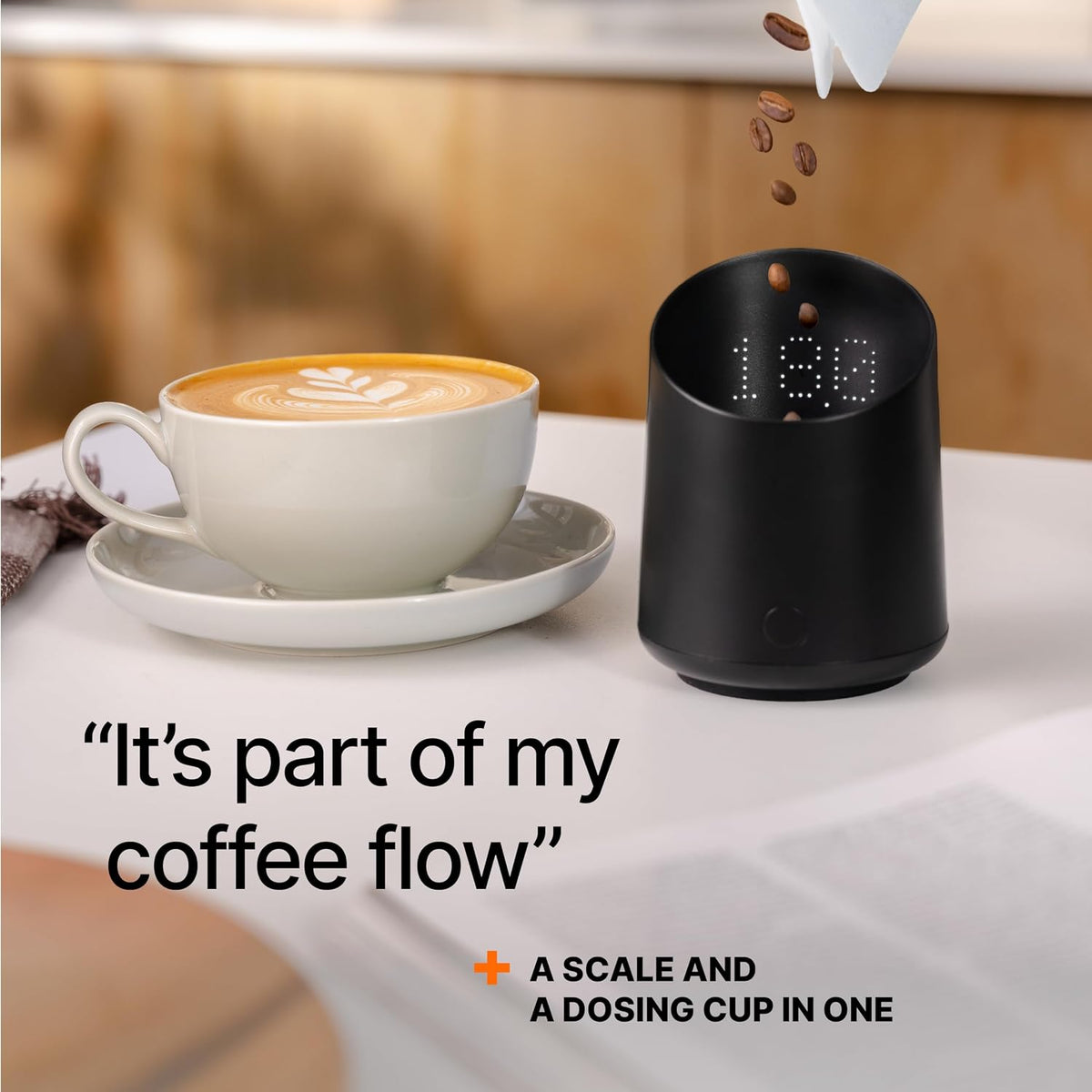 Subminimal SubScale Digital Dosing Cup & Scale – Matte Black, USB-C