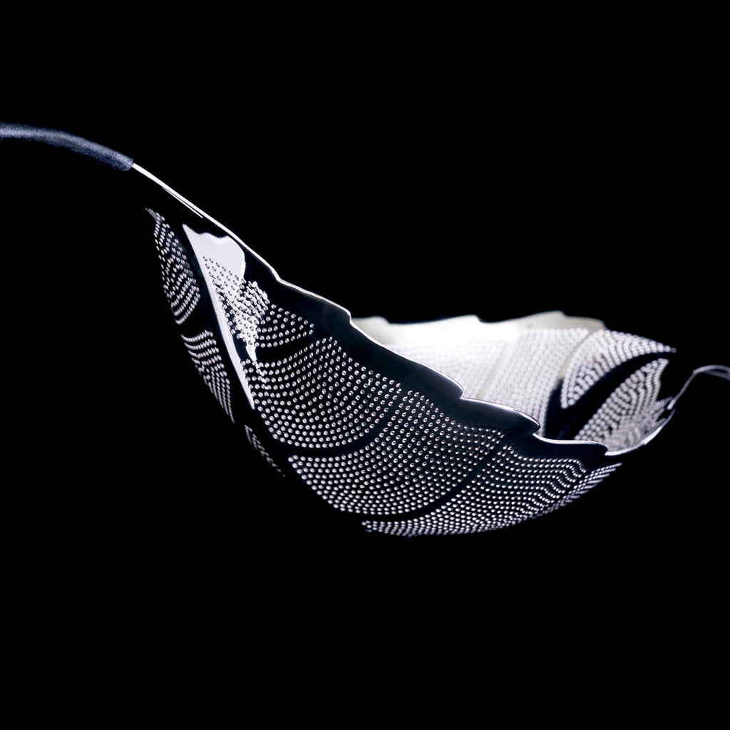Leaf-Shaped Tea Strainer – Food-Grade Stainless Steel, Gold or Silver, Single-Cup Infuser