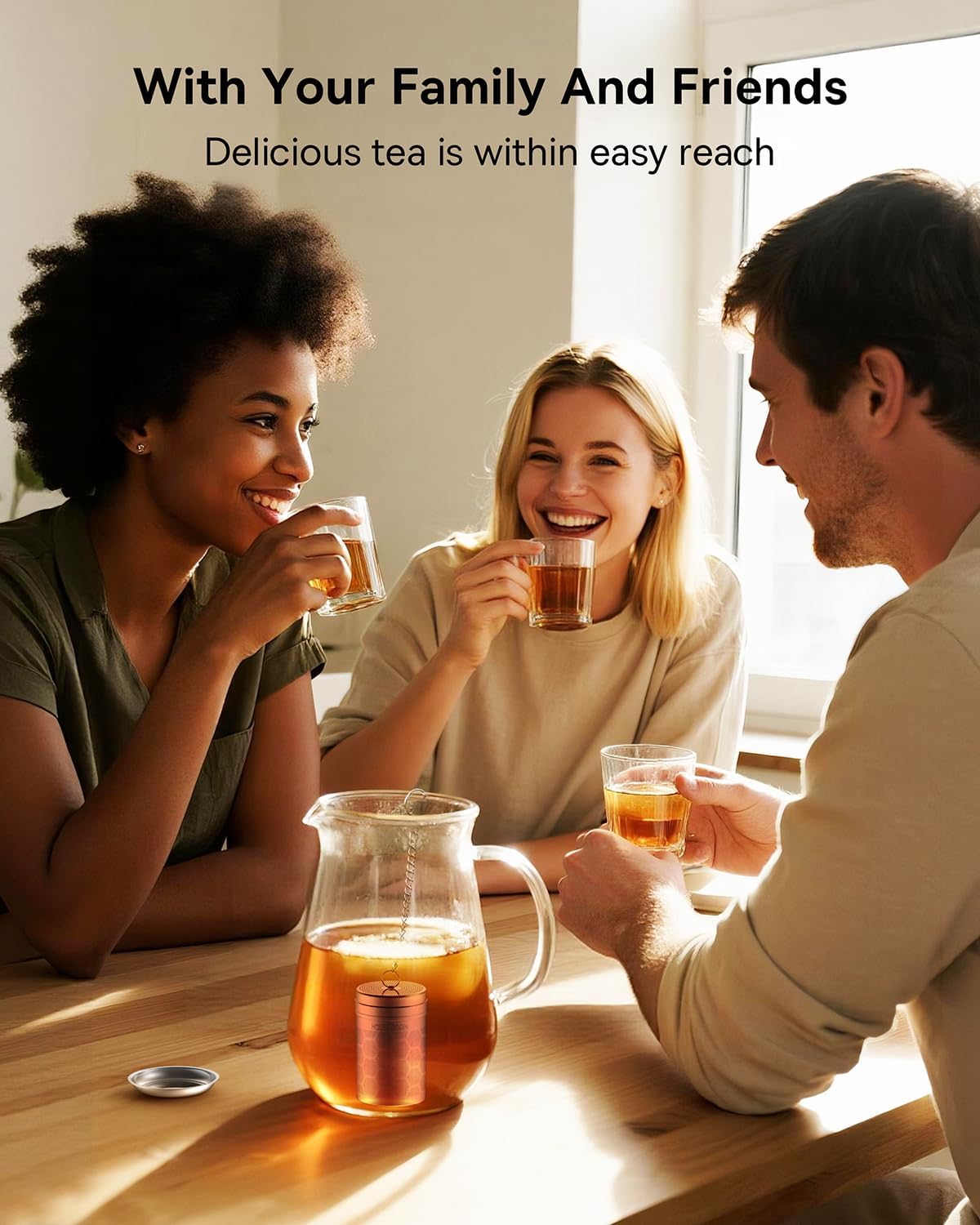 House Again Fine Mesh Tea Infuser, Set of 2