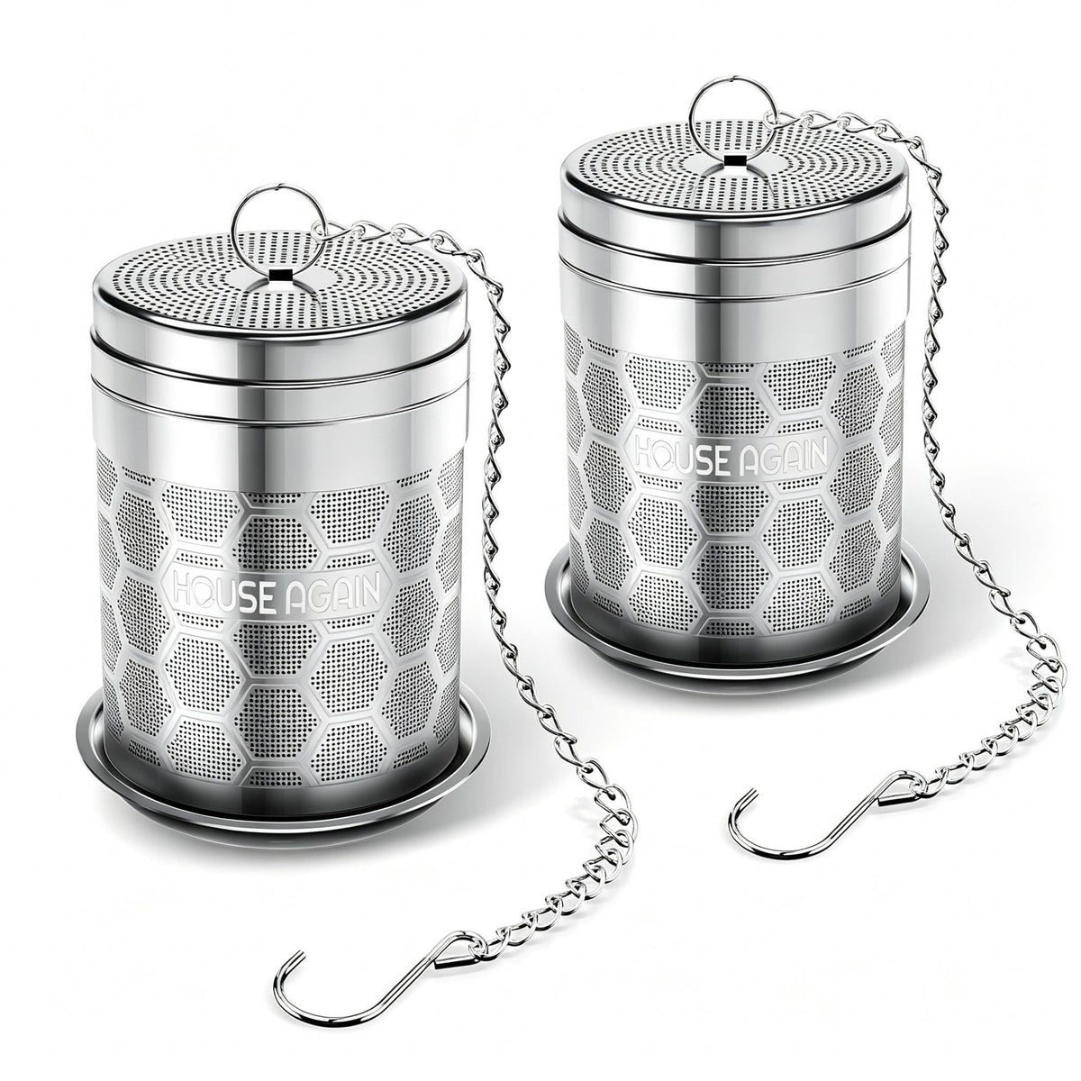 House Again Fine Mesh Tea Infuser, Set of 2