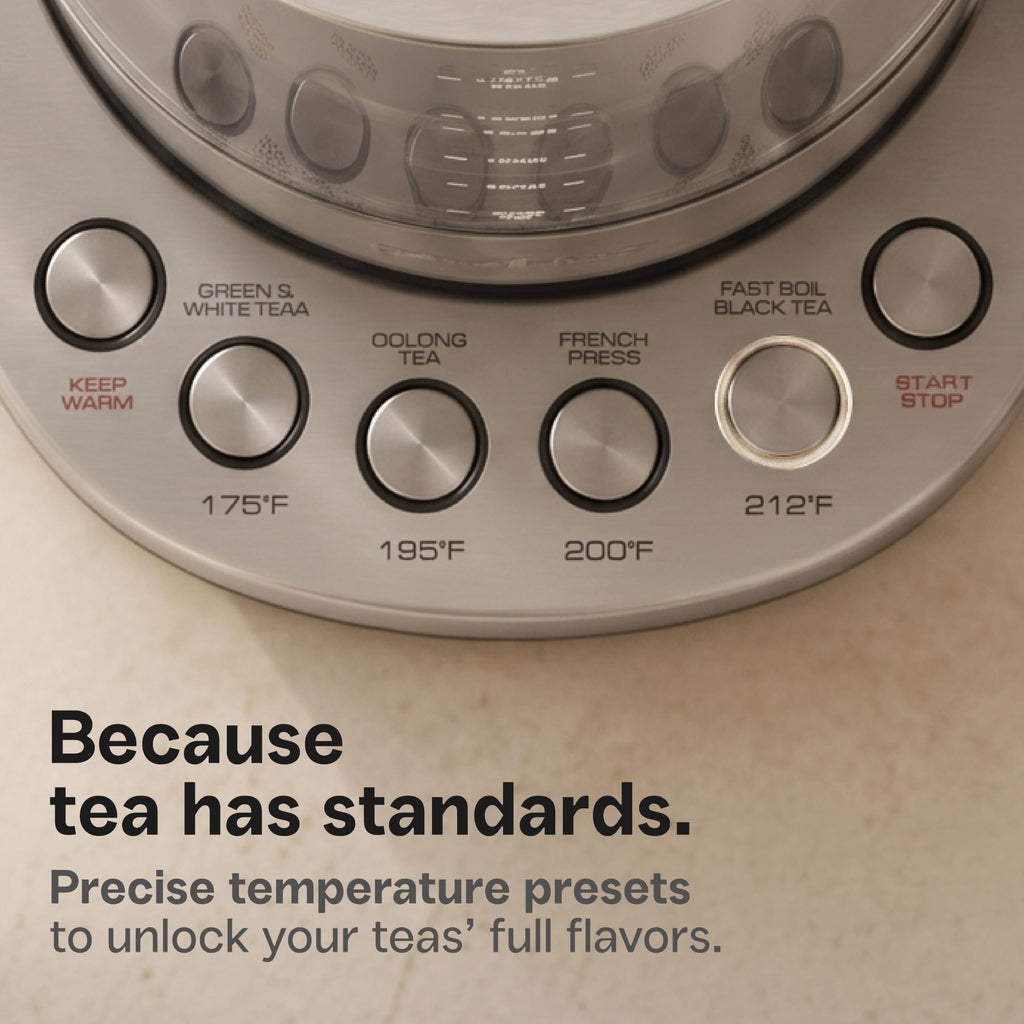 Viante Luxury Tea Set with Electric Kettle & Infuser