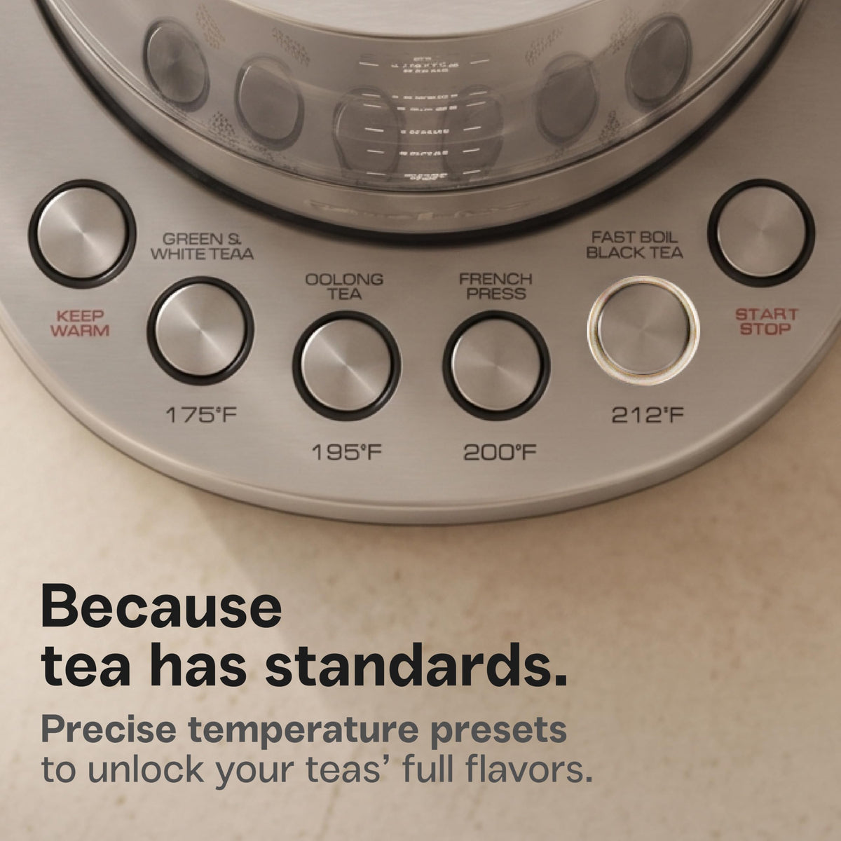 Viante Luxury Tea Set with Electric Kettle & Infuser