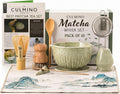 10-Piece Traditional Matcha Set – 450ml Bowl, Whisk, Tea Brush, Cloth & Silicone Coaster