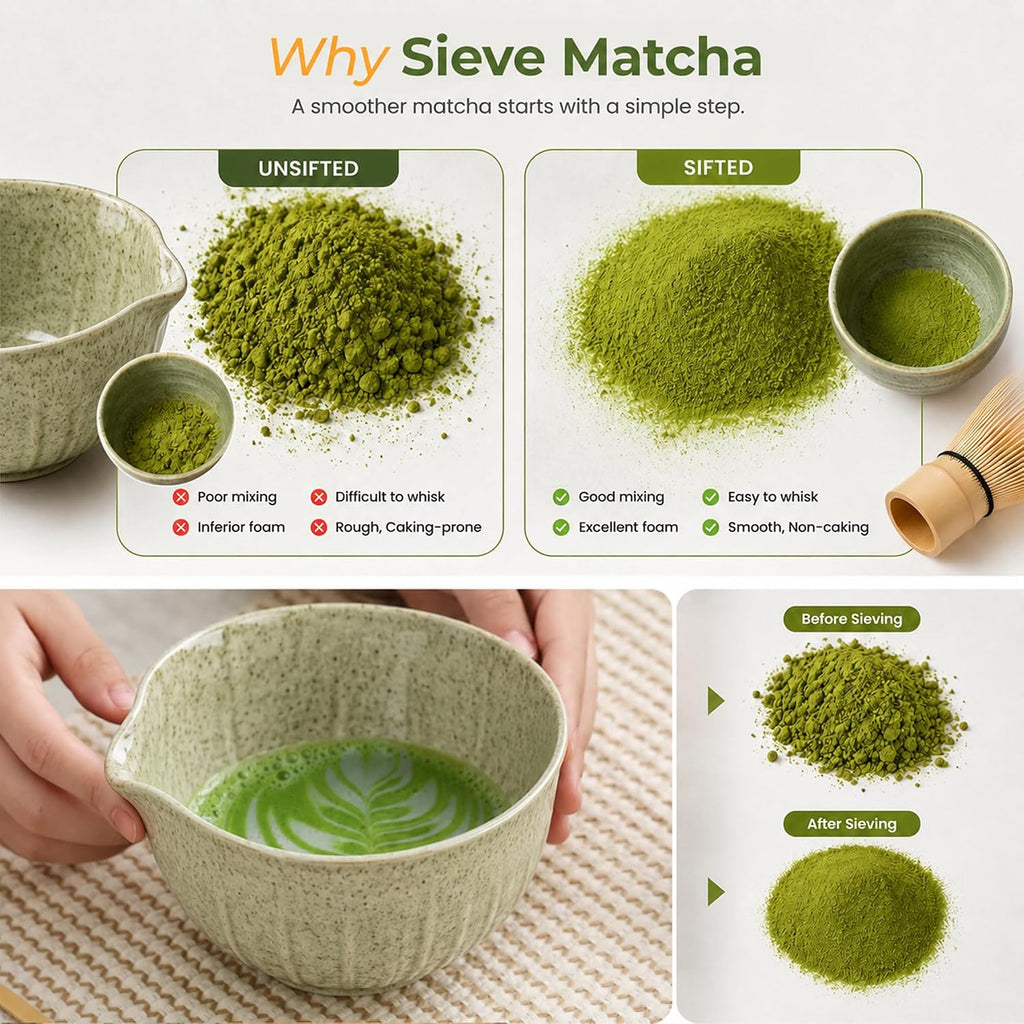 10-Piece Traditional Matcha Set – 450ml Bowl, Whisk, Tea Brush, Cloth & Silicone Coaster