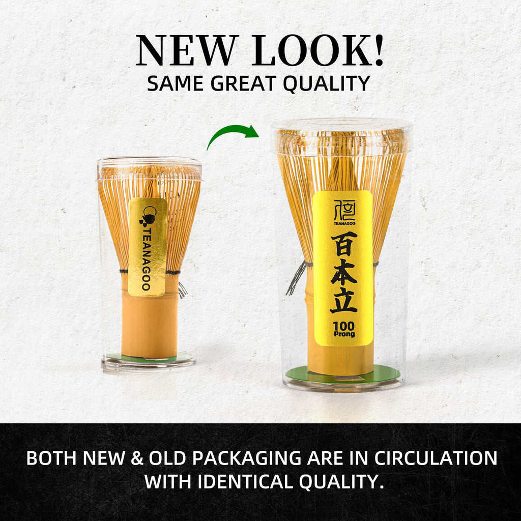 TEANAGOO 7-Piece Black Matcha Set – Ceramic Chawan, Whisk, Holder & Sifter for Ceremony & Latte