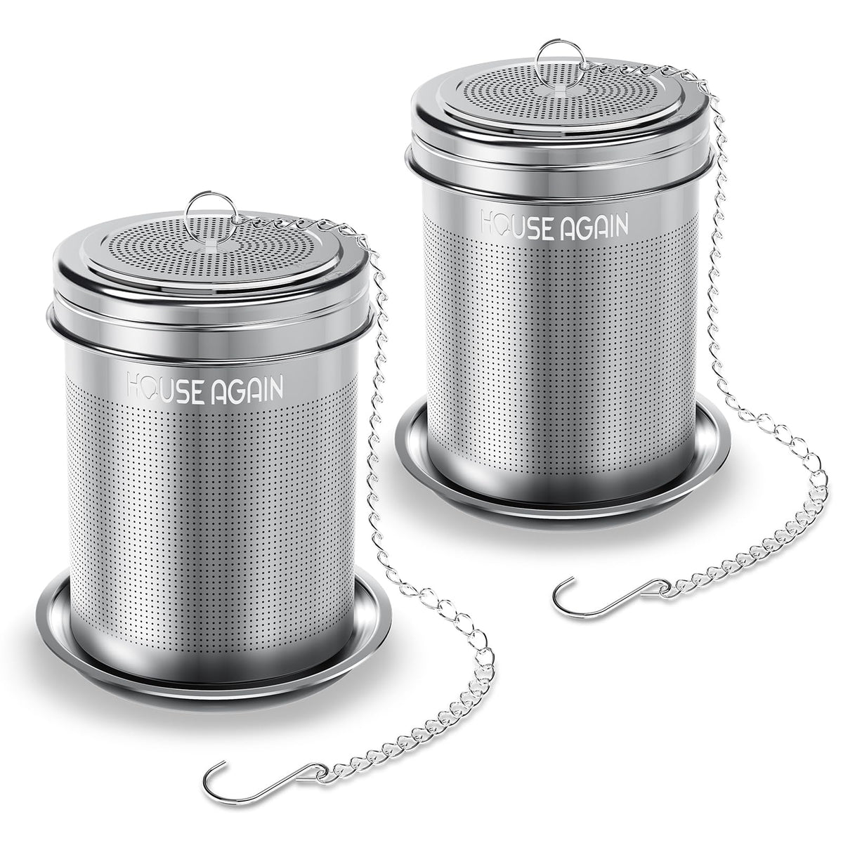 House Again Fine Mesh Tea Infuser, Set of 2
