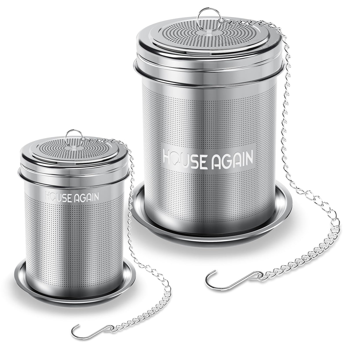 House Again Fine Mesh Tea Infuser, Set of 2