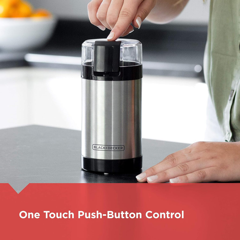 BLACK+DECKER One-Touch Coffee & Spice Grinder